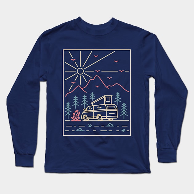 Camper 2 Long Sleeve T-Shirt by VEKTORKITA